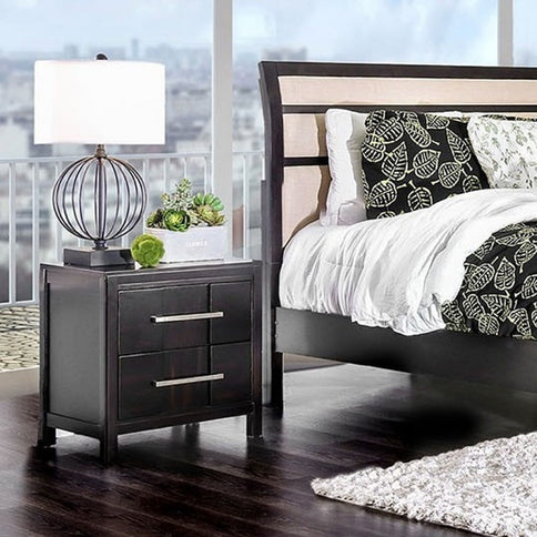 Nightstand With 2 Drawers Design