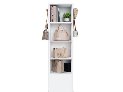 360° Rotating Makeup Cabinet With Full Length Mirror