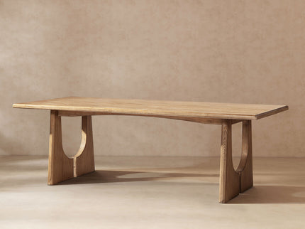 Carmel - 8 Seater Dining Table - Antique Brown