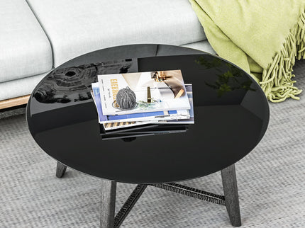 Round Tempered Glass Table Top Glass Thick Beveled Polished Edge