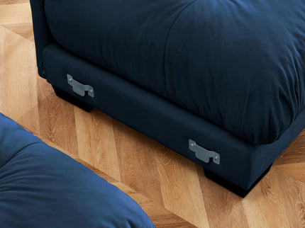Modern Oversize Sofa With Cloud Like Comfort, Featuring Waist And Throw Pillows