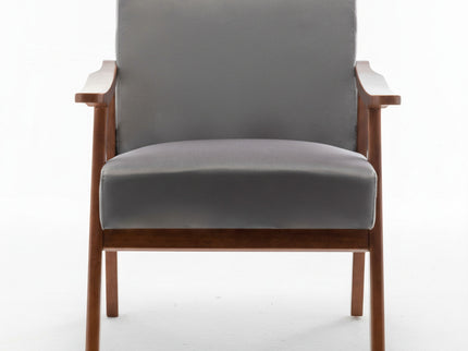 Accent Chair, Classic Mid Century Modern For Extra Seating