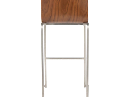 Mason Mara - Contemporary Fixed Height Barstool (Set of 2)