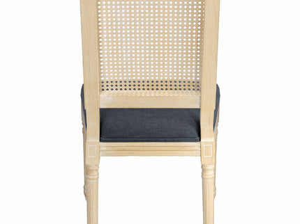 Dining Chairs With Square Back (Set of 2)