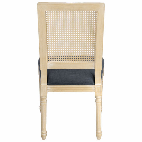 Dining Chairs With Square Back (Set of 2)