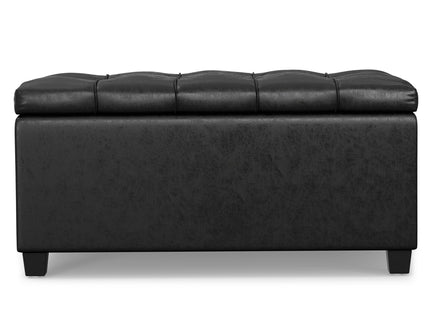 Sienna - Transitional Storage Ottoman Bench