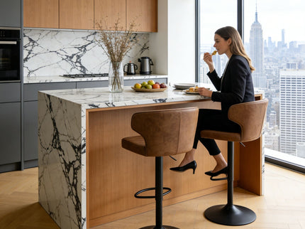 Adjustable Swivel Bar Chair