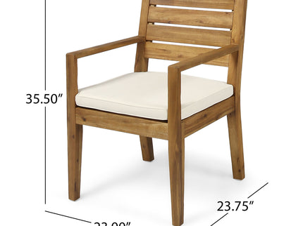 Outdoor Elegant Design Dining Chair (Set of 2)