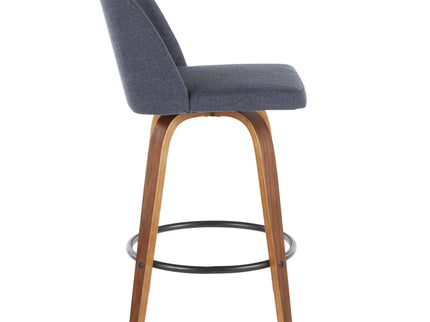 Toriano - Mid Century Modern, Counter Stool (Set of 2)
