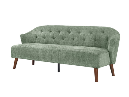3 Seater Tufted Upholstered Couch Comfy Living Room Sofa