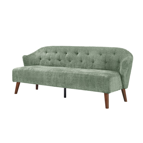3 Seater Tufted Upholstered Couch Comfy Living Room Sofa