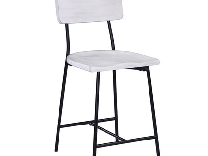 Badin - Counter Stool - White Washed