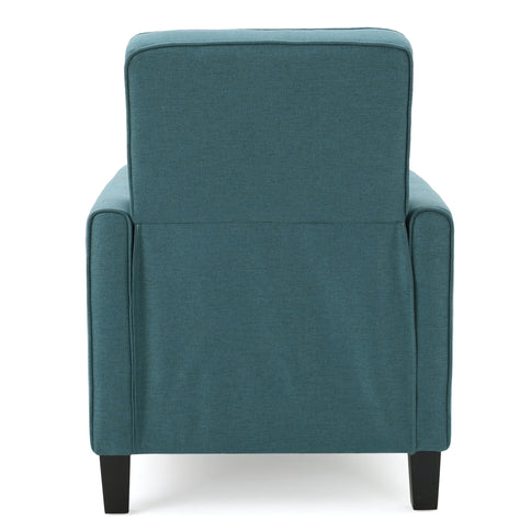 Upholstered Push Back Recliner Chair For Living Room
