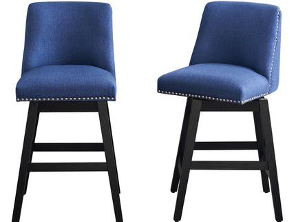 Upholstered Swivel Bar Stool