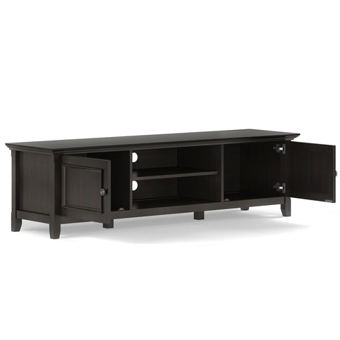 Amherst - Low TV Media Stand - Hickory Brown