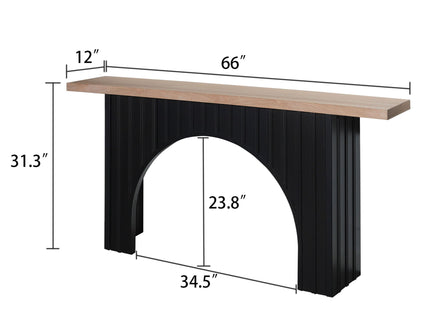 Arch Fluted Table