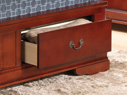 Upholstered Panel Sleigh Bed Design