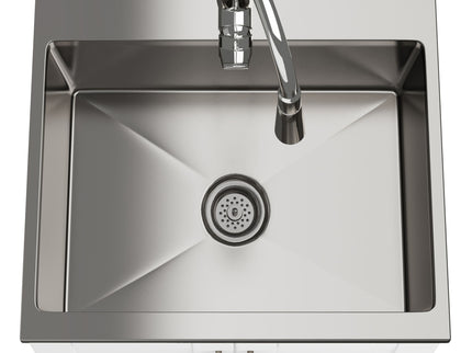 Reed - Deluxe Laundry Cabinet With Pull-Out Faucet And Stainless Steel Sink