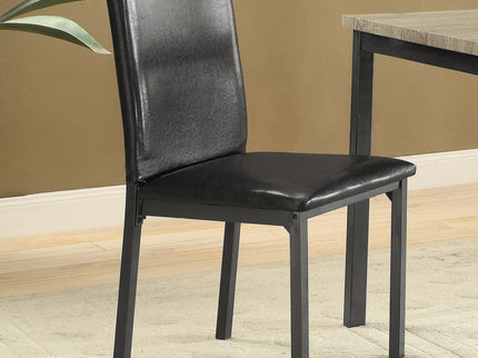 Upholstered Side Chair (Set of 2) - Black