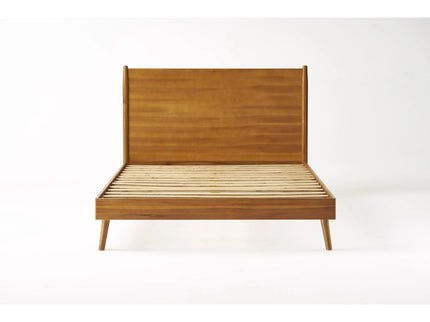 Okioki - Mid-Century Wood Bed