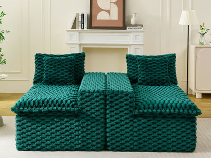 Multifunctional Sofa, Side-By-Side Or Facing Each Other