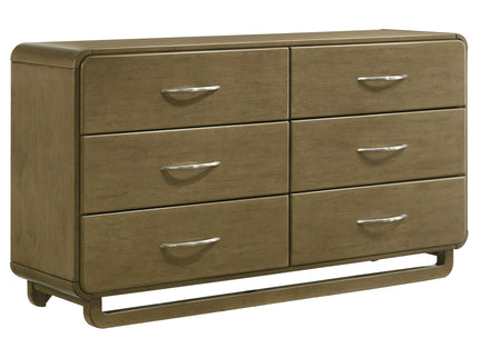 Tully - 6 Drawer Dresser - Nutmeg Brown