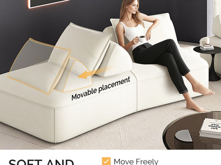 Modern Luxury Oversized Modular Sectional Sofa Set