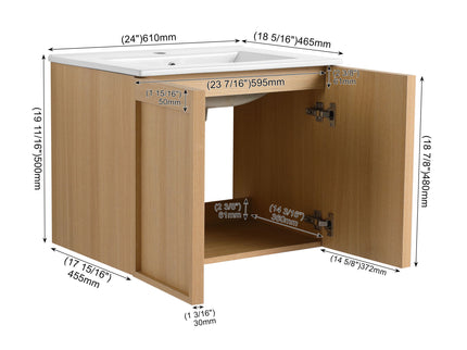 Floating Bathroom Vanity With Sink Combo