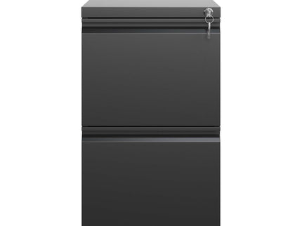 Metal Drawer Mobile File Cabinet With Lock For Home Office Organizer