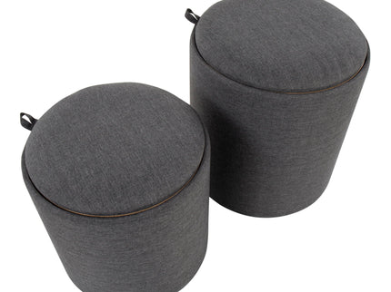 Tray - Contemporary Nesting Ottoman Set