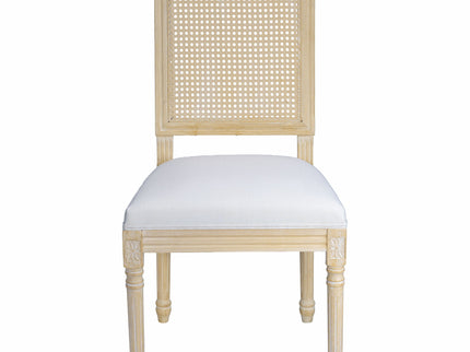 Dining Chairs With Square Back (Set of 2)
