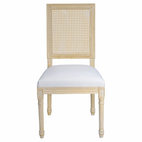 Dining Chairs With Square Back (Set of 2)