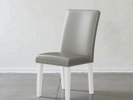 Upholstered Dining Chair With High Back Design (Set of 2)
