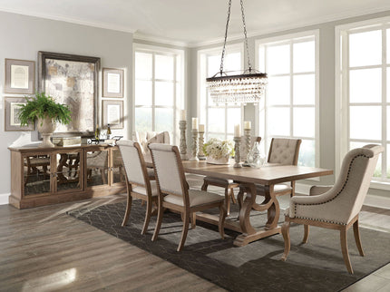 Fremont - Trestle Rectangular Dining Table With Removable Leaf
