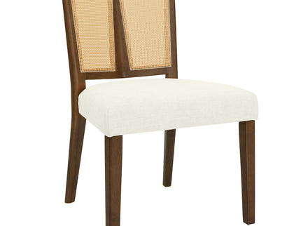 Mid Century Rattan Dining Chair Without Arms Set