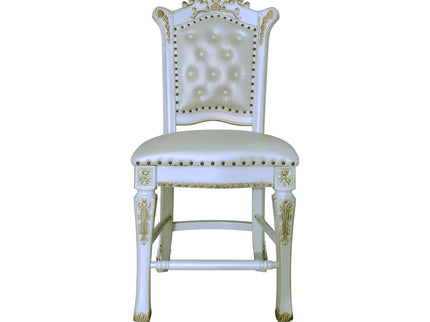 Vendome - Antique Counter Height Chair (Set of 2) - White