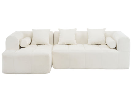 Sectional Free Combined Sofa With 2 Side Pockets