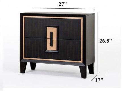 Bedside Nightstand - Espresso