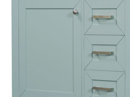 Modern Bathroom Vanity Base Only With Drawers, Freestanding Design