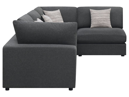 Rhette - Upholstered Sectional With Reversible Cushions