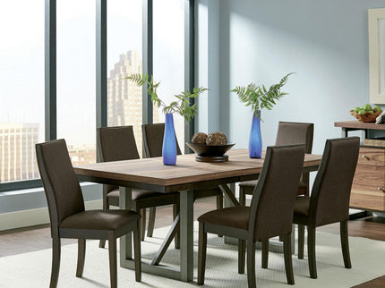 Rivera - Extension Dining Table - Natural Walnut