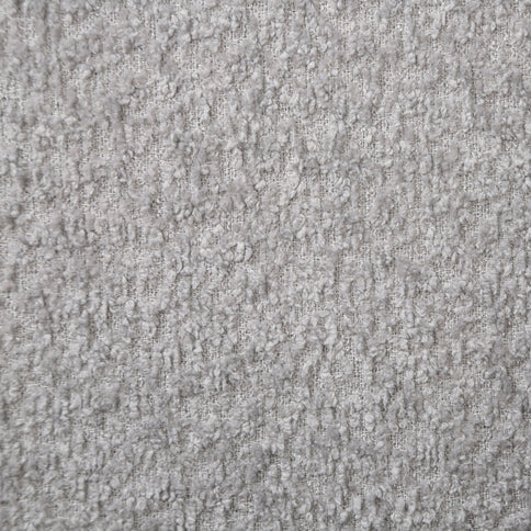 Queen Bed With Textured, And Tufted Headboard - Gray