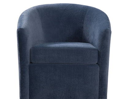 Oaklynn - Barrel Style Swivel Accent Chair