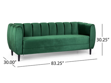 Miranda - Modern Glam 3 Seater Sofa
