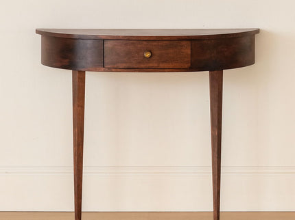 Backless Mounted Console - Brown