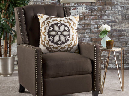 Classic Fabric Push Back Chair