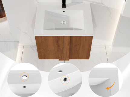 Floating Bathroom Vanity With Sink Combo
