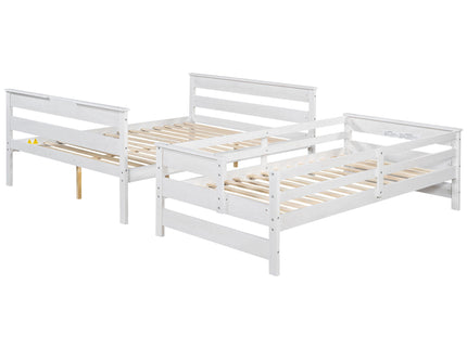 Detachable Design Bunk Bed With Ladder