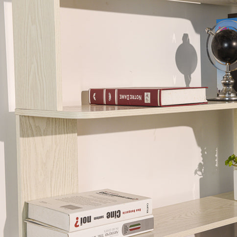 L-Shaped Corner Bookshelf