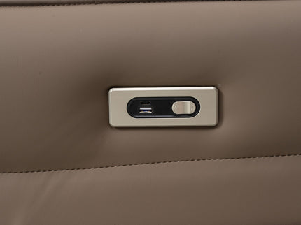 29.92" 270 Power Swivel Rocker Recliner Chair, Electric Glider Reclining Sofa With USB Ports, Power Swivel Glider, Rocking Chair Nursery Recliners For Living Room Bedroom